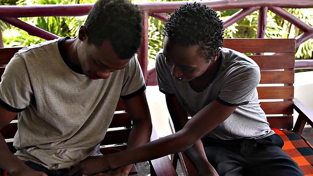 Real African twinks surrender to desire