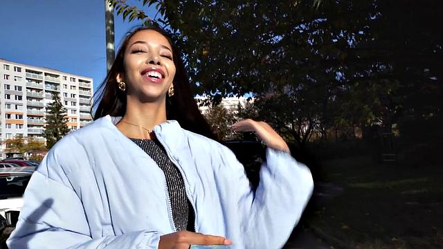 Real ethnic cock bouncing