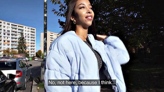 Real ethnic cock bouncing