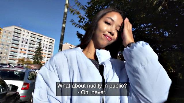 Real ethnic cock bouncing