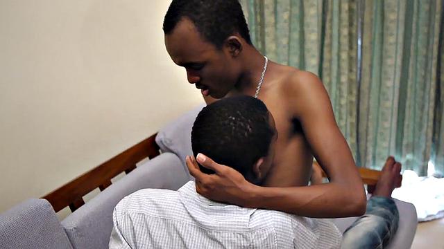 Real African twink get analfucked by his friend
