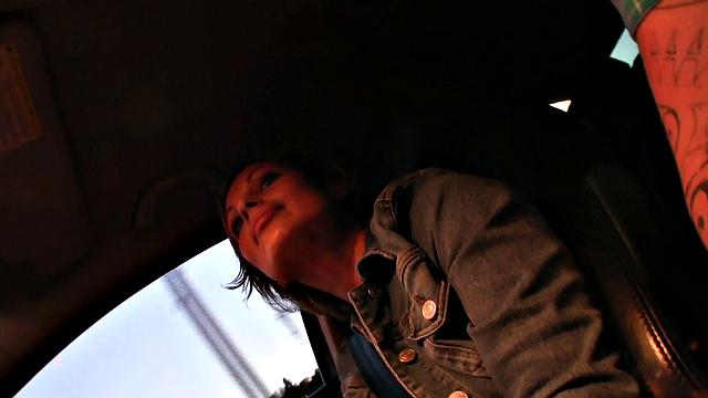 Lost Cutie Gets A Ride From Stranger For A Taste Of Pussy Juice