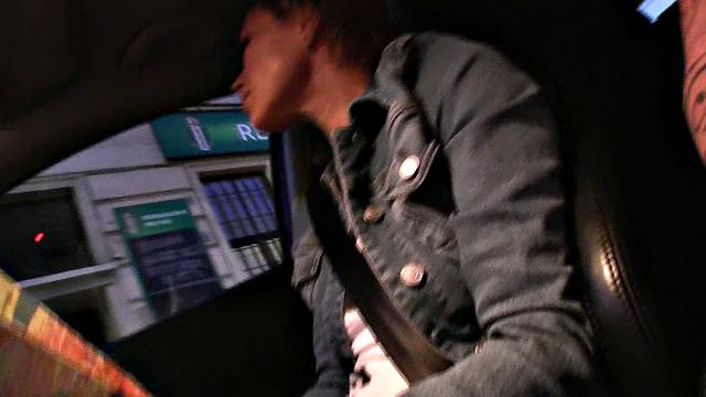 Lost Cutie Gets A Ride From Stranger For A Taste Of Pussy Juice