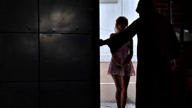 Naughty Nightingale Jenny Lee Fucks Masked Man To Operatic