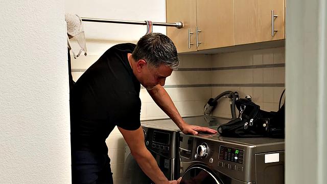 Sophia Leone gets wet watching her husband sniff her panties