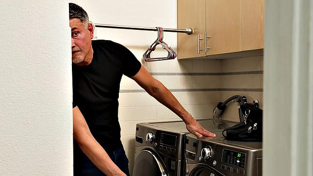 Sophia Leone gets wet watching her husband sniff her panties