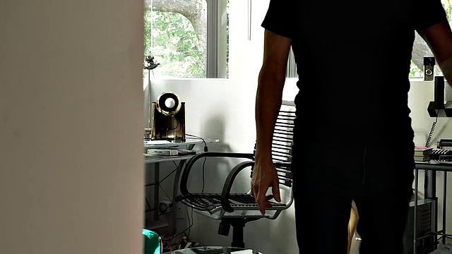 Sophia Leone gets wet watching her husband sniff her panties