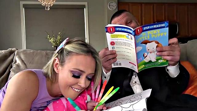 SPASCALSSUBSLUTS - Busty MILF gets ass hammered and pussy toyed