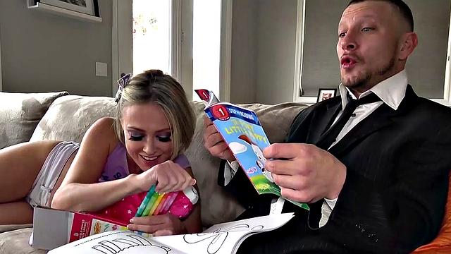 SPASCALSSUBSLUTS - Busty MILF gets ass hammered and pussy toyed