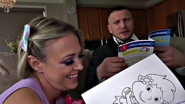 SPASCALSSUBSLUTS - Busty MILF gets ass hammered and pussy toyed