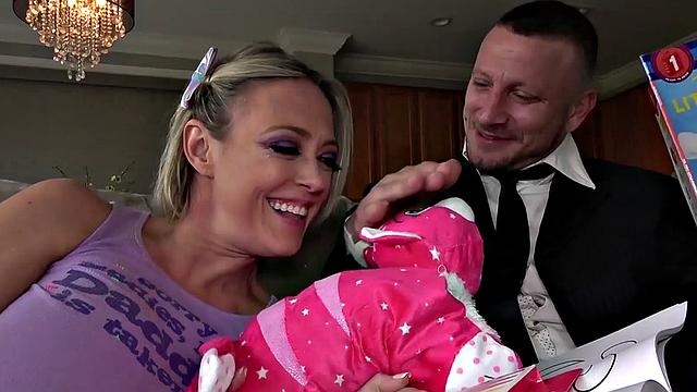 SPASCALSSUBSLUTS - Busty MILF gets ass hammered and pussy toyed