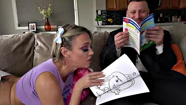 SPASCALSSUBSLUTS - Busty MILF gets ass hammered and pussy toyed