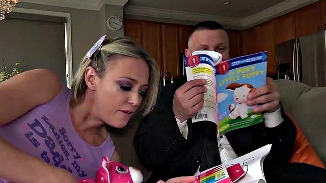 SPASCALSSUBSLUTS - Busty MILF gets ass hammered and pussy toyed