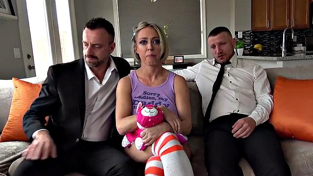 SPASCALSSUBSLUTS - Busty MILF gets ass hammered and pussy toyed