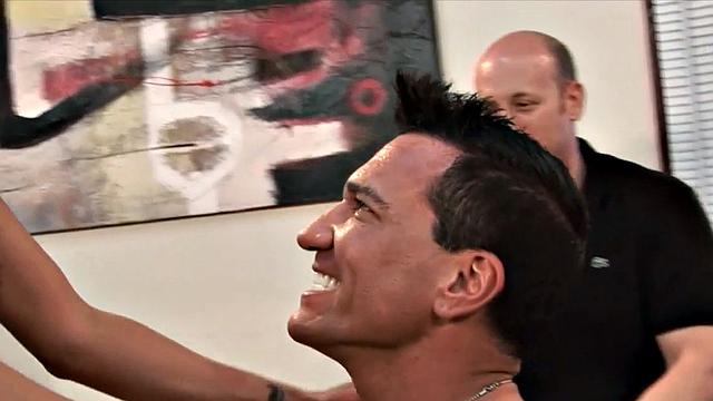 Mahina Zaltana fucks a porn stud for her husband