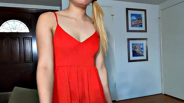 21yo stepdaughter gets fucked in POV by stepdaddy