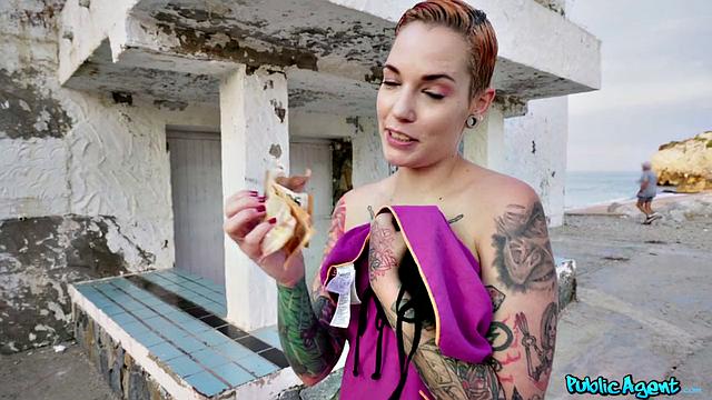 Be My Topless Tattooed Cover Girl Tonight