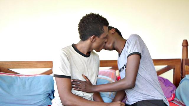 Real 21yo twink from Africa gets fucked in home anal