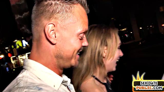 Real sex date slut fucked in hotel room for her 21st