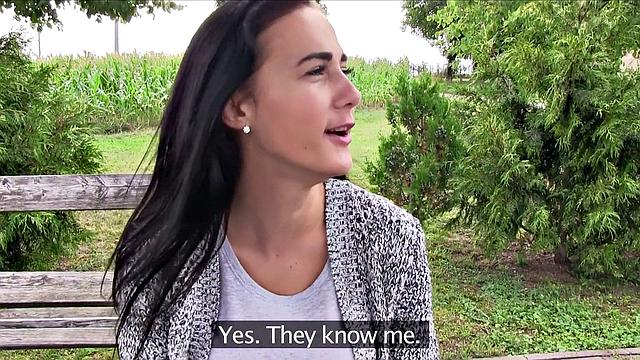 Boobs Flashing in Public: Watch her Get Pounded in Cowgirl & Blowjob POV