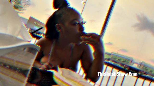 Big ass texas thick ambitious booty loves bbc pimpin in ah bonnet