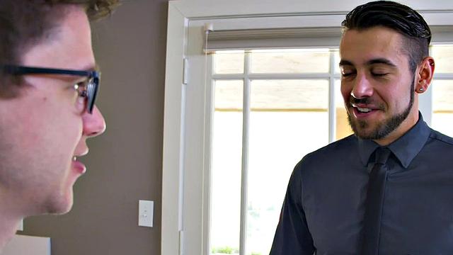 Athletic bottom breeded by estate agent