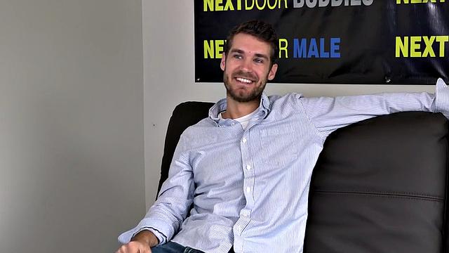 Casting tattoo otter sprays after jerking off in solo