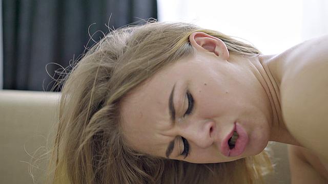 Excited guy rewards sexy chick