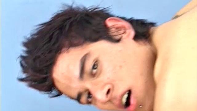 Janiro is a festive young Latin boy, who is going to let us watch as he strokes one out. He has decided that a wooden bench and the floor will work just fine as he strips naked and delivers a hot stroke show, with plenty of ass fingering along the way.