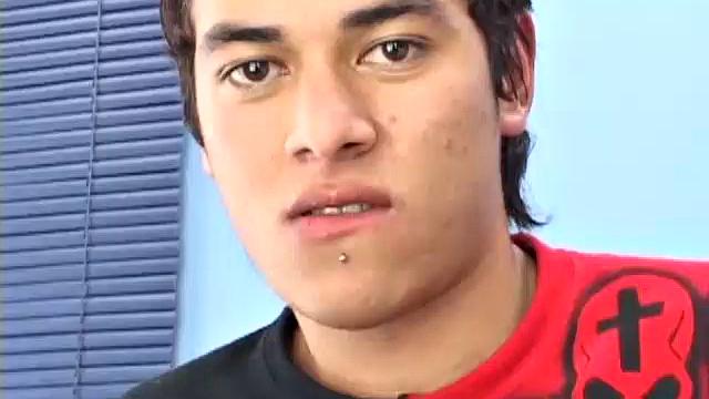 Janiro is a festive young Latin boy, who is going to let us watch as he strokes one out. He has decided that a wooden bench and the floor will work just fine as he strips naked and delivers a hot stroke show, with plenty of ass fingering along the way.