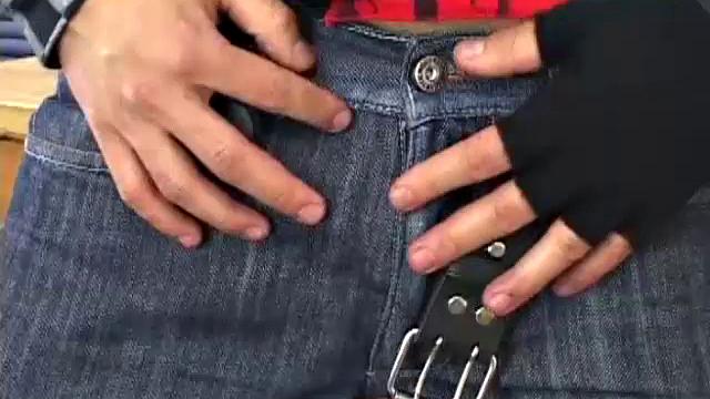 Janiro is a festive young Latin boy, who is going to let us watch as he strokes one out. He has decided that a wooden bench and the floor will work just fine as he strips naked and delivers a hot stroke show, with plenty of ass fingering along the way.