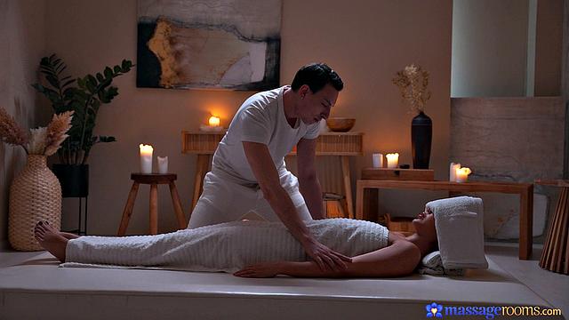 The touch of hot pleasure