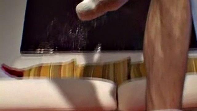 Fredo takes hard cock and moans for more in a wild gay session