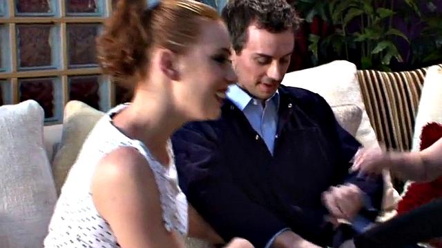 Micro penis mistresses wanking submissive subject in group