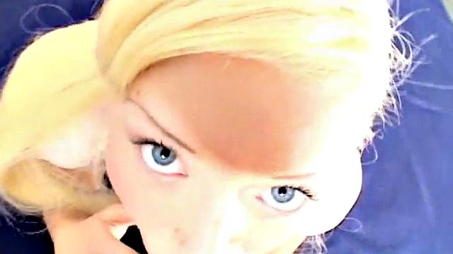 Lexy Blowjob and Fucking Blonde