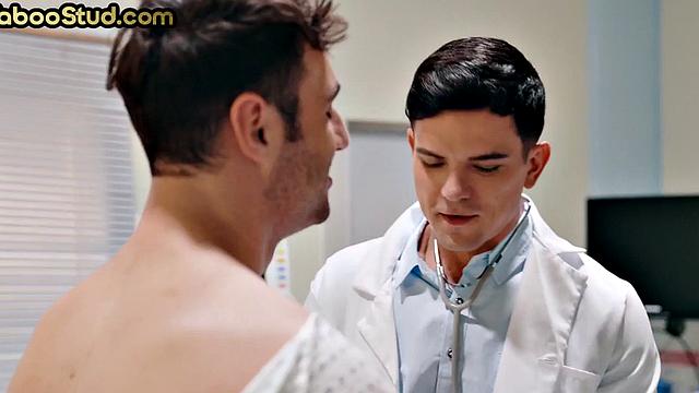 Weird gay doctor bangs stepcousin during medical check