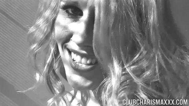 Hot Blonde Charisma Cappelli Masturbates Artistically