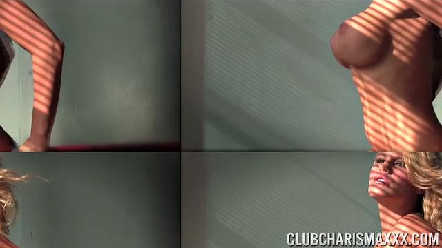 Hot Blonde Charisma Cappelli Masturbates Artistically