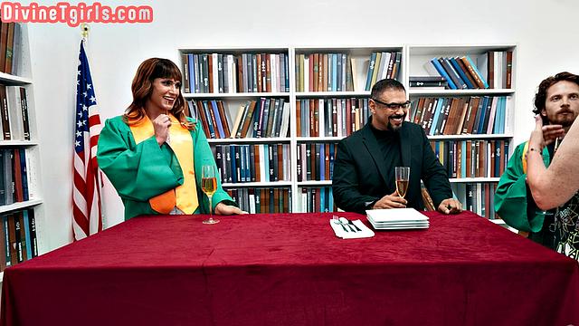 Horny roundbooty trans hard anal pounded