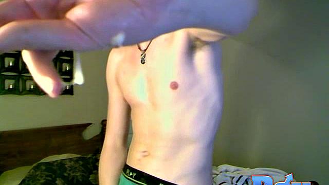Trace Teases Himself in Underwear - Trace