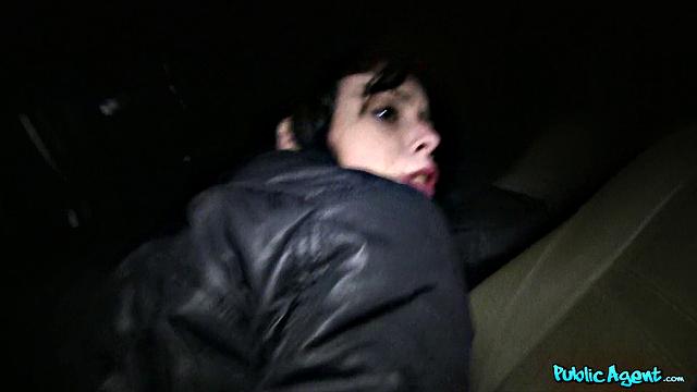 Sexy Hitchhiker Bends Over for Money