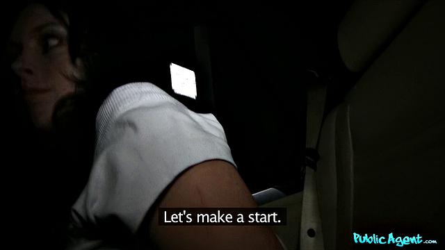 Sexy Hitchhiker Bends Over for Money