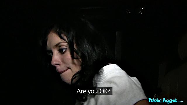 Sexy Hitchhiker Bends Over for Money