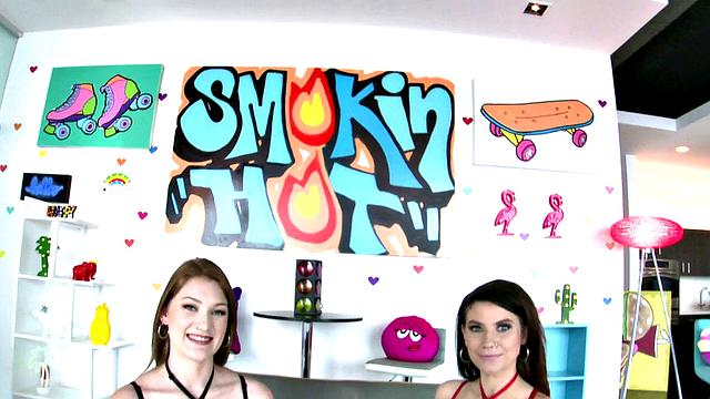 "Slutty Indica and Aria"