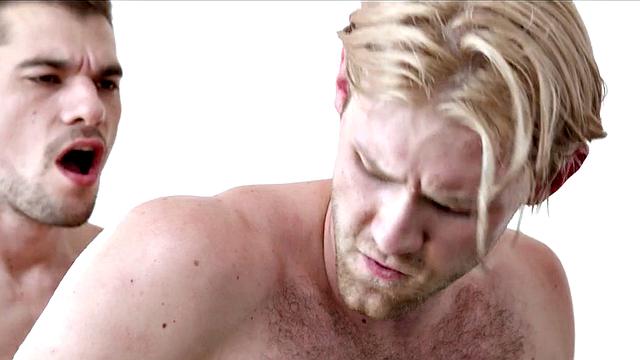 Muscular jocks breeding after sucking cock and rimjob