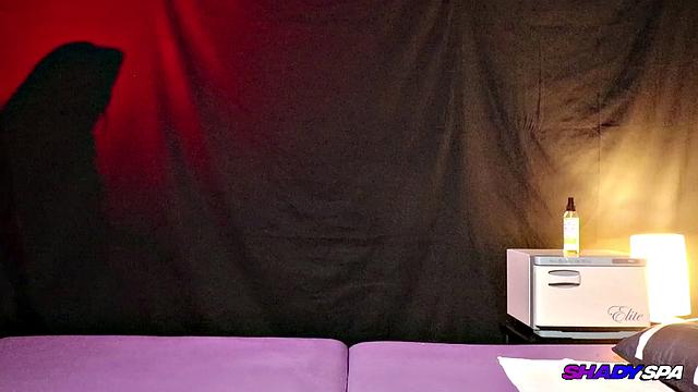 String Bikini and Oil Massage from Ari