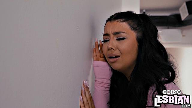 horny redhead fingering lesbian GF