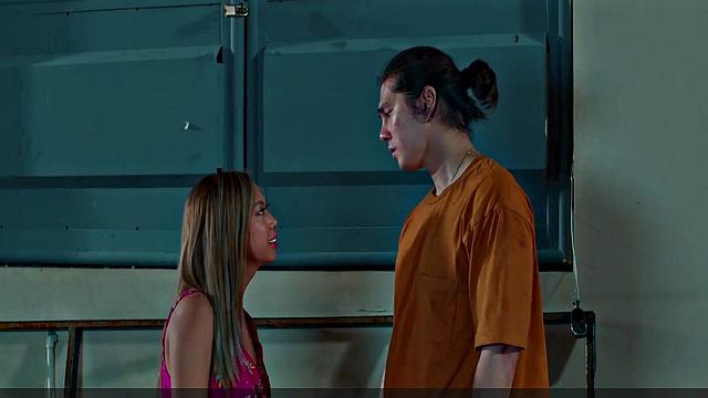 Andrea Garcia is topless and has sex