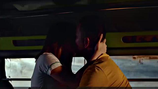 Andrea Garcia is topless and has sex