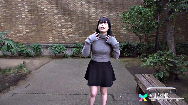 Introducing Miu Akino, College Babe From Tokyo